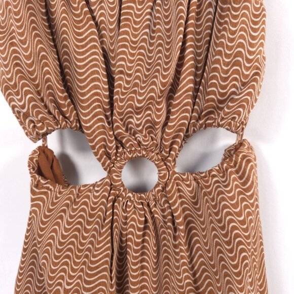 NWOT FAITHFULL THE BRAND Anthropologie Zuma Mini Dress 100% LINEN Size 8 / LARGE - Picture 12 of 15